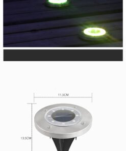 “Solar Ground Light” – Ugradbena LED solarna vrtna svjetiljka za staze i dvorište