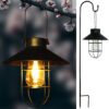 “Solar Hanging Lantern” – Retro solarni viseći fenjer sa toplim LED osvjetljenjem