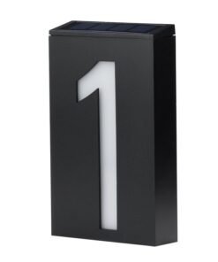 “Solar House Number Light” – LED solarna zidna svjetiljka za kućni broj