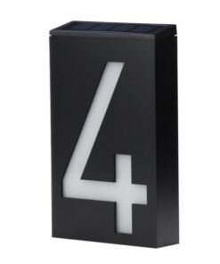 “Solar House Number Light” – LED solarna zidna svjetiljka za kućni broj