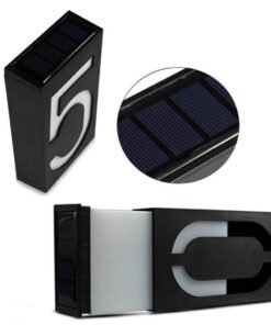 “Solar House Number Light” – LED solarna zidna svjetiljka za kućni broj
