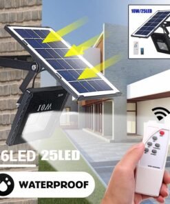 “Solar LED Flood Light” – Vodootporni solarni reflektor sa daljinskim upravljanjem