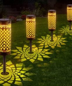 “Solar Mesh Torch Light” – LED solarna vrtna baklja sa dekorativnim osvjetljenjem