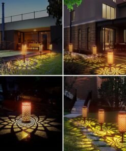 “Solar Mesh Torch Light” – LED solarna vrtna baklja sa dekorativnim osvjetljenjem