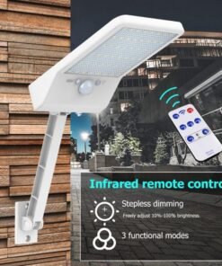 “Solar Motion Street Light” – Podesiva solarna LED svjetiljka sa PIR senzorom i daljinskim upravljačem