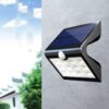 “Solar Motion Wall Light – Black Angle” – LED solarna zidna svjetiljka sa senzorom pokreta