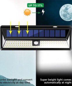 “Solar Motion Wall Light” – LED solarna zidna svjetiljka sa senzorom pokreta