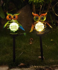 “Solar Owl Garden Light” – LED dekorativna solarna svjetiljka za vrt i travnjak