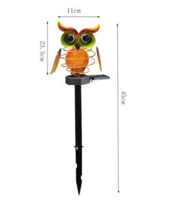 “Solar Owl Garden Light” – LED dekorativna solarna svjetiljka za vrt i travnjak