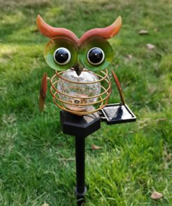 “Solar Owl Garden Light” – LED dekorativna solarna svjetiljka za vrt i travnjak