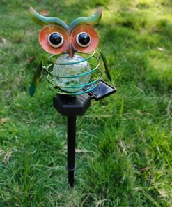 “Solar Owl Garden Light” – LED dekorativna solarna svjetiljka za vrt i travnjak