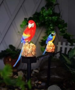 “Solar Parrot Garden Light” – LED solarna vrtna figura papagaja