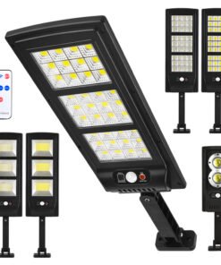 “Solar Sensor Wall Light” – Modularna solarna LED zidna svjetiljka sa daljinskim upravljačem