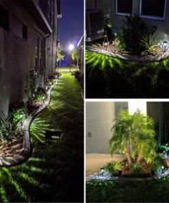 “Solar Shadow Lawn Light” – LED solarna vrtna lampa sa dekorativnim efektom sjene