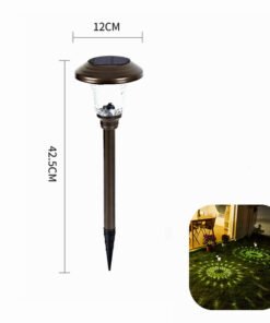 “Solar Shadow Lawn Light” – LED solarna vrtna lampa sa dekorativnim efektom sjene