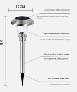 “Solar Shadow Lawn Light” – LED solarna vrtna lampa sa dekorativnim efektom sjene