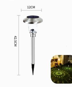 “Solar Shadow Lawn Light” – LED solarna vrtna lampa sa dekorativnim efektom sjene