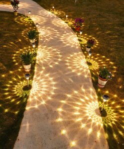 “Solar Shadow Lawn Light” – LED solarna vrtna lampa sa dekorativnim efektom sjene
