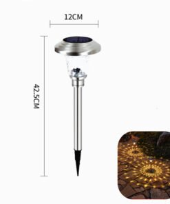 “Solar Shadow Lawn Light” – LED solarna vrtna lampa sa dekorativnim efektom sjene