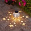 “Solar Star Lantern” – Dekorativni solarni vrtni fenjer sa efektom zvijezda