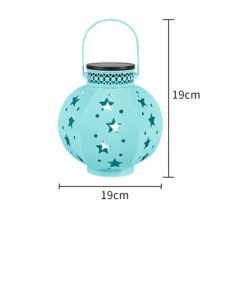 “Solar Star Lantern” – Dekorativni solarni vrtni fenjer sa efektom zvijezda