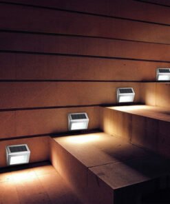 “Solar Step Wall Light” – LED solarna zidna svjetiljka za stepenice, prolaze i dvorište