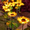 “Solar Sunflower Garden Light” – Dekorativna solarna vrtna svjetiljka u obliku suncokreta