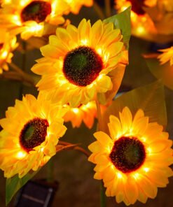 “Solar Sunflower Garden Light” – Dekorativna solarna vrtna svjetiljka u obliku suncokreta