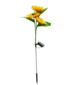 “Solar Sunflower Garden Light” – Dekorativna solarna vrtna svjetiljka u obliku suncokreta