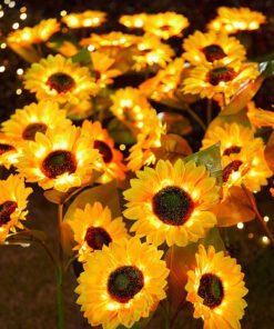 “Solar Sunflower Garden Light” – Dekorativna solarna vrtna svjetiljka u obliku suncokreta