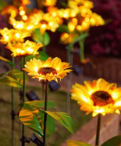 “Solar Sunflower Garden Light” – Dekorativna solarna vrtna svjetiljka u obliku suncokreta