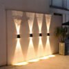 “Solar Wall Light” – Vodootporna LED solarna zidna lampa sa gornjim i donjim osvjetljenjem