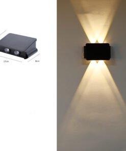 “Solar Wall Light” – Vodootporna LED solarna zidna lampa sa gornjim i donjim osvjetljenjem