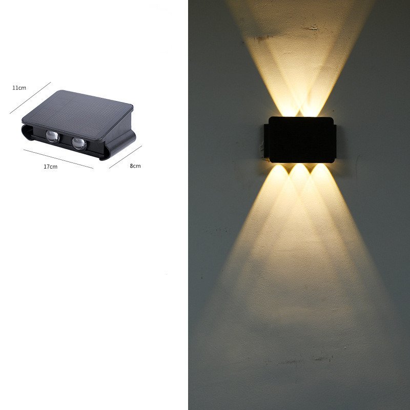 “Solar Wall Light” – Vodootporna LED solarna zidna lampa sa gornjim i donjim osvjetljenjem
