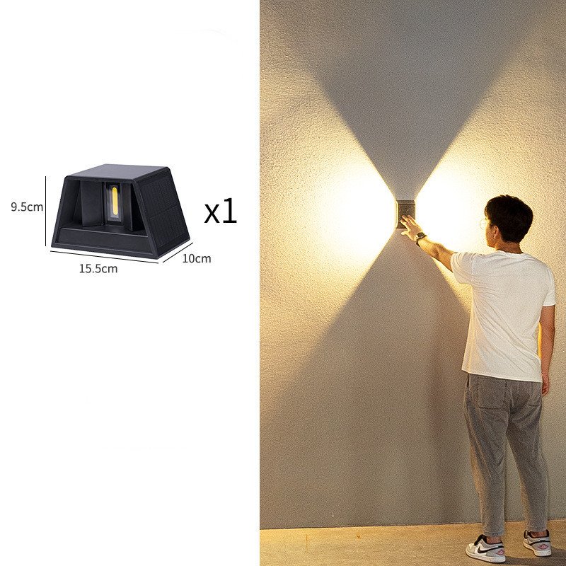 “Solar Wall Light” – Vodootporna LED solarna zidna lampa sa gornjim i donjim osvjetljenjem