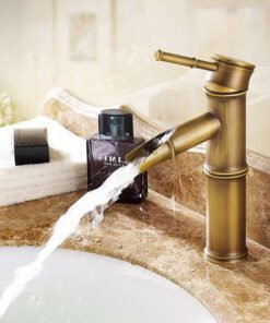 "AntiqueBamboo" – Retro bakrena slavina (Waterfall efekat)