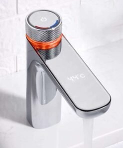 "DigiFlow Smart" – Inteligentna LED slavina (Crna / Krom)
