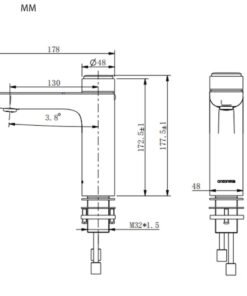 "DigiFlow Smart" – Inteligentna LED slavina (Crna / Krom)