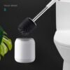"Hygienic Pro" Silikonska WC Četka - Set za Zidnu/Podnu montažu