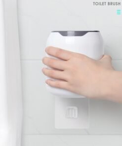 "Hygienic Pro" Silikonska WC Četka - Set za Zidnu/Podnu montažu