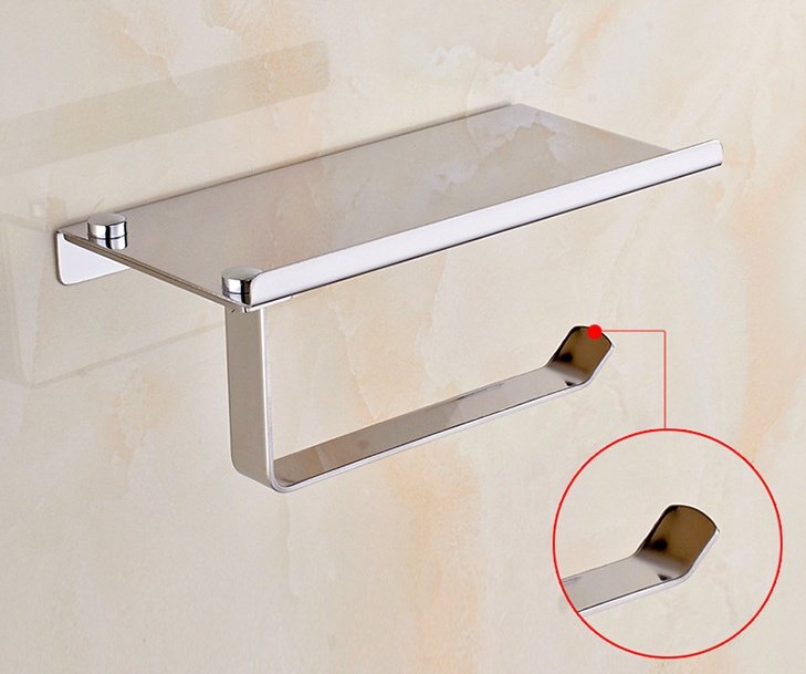 Inox Držač Toalet Papira 304 - Efekt Ogledala
