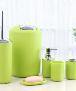 Kupaonski Set od 6 Dijelova - Kompletna Organizacija (Plastika)