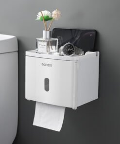 "Minimalist Wall-Shield" - Vodootporna Kutija za Role Papira