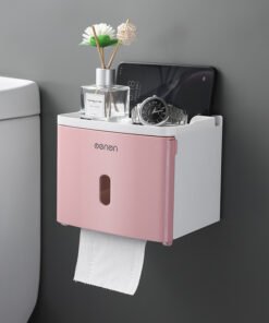 "Minimalist Wall-Shield" - Vodootporna Kutija za Role Papira