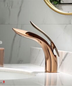 Minimalistička kupaonska slavina (PVD premaz) – Premium serija