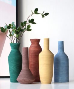 Morandi Keramička Vaza - Ručno Brušeni Porculan - Nordijski Stil