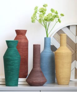 Morandi Keramička Vaza - Ručno Brušeni Porculan - Nordijski Stil