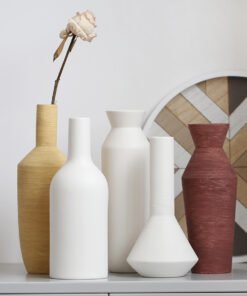 Morandi Keramička Vaza - Ručno Brušeni Porculan - Nordijski Stil