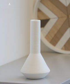 Morandi Keramička Vaza - Ručno Brušeni Porculan - Nordijski Stil