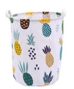 "NordicStorage" – Sklopiva korpa za veš (Ananas/Kaktus)